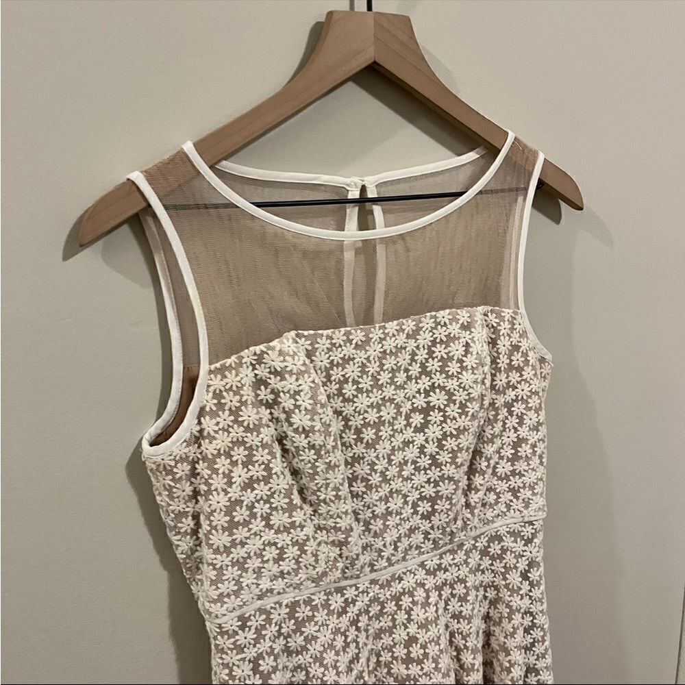 Adriaana Papell Embroidered Daisy Dress - Picture 4 of 12